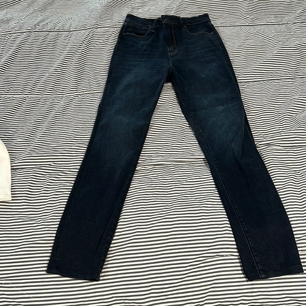 Abercrombie skinny dark jean stretch